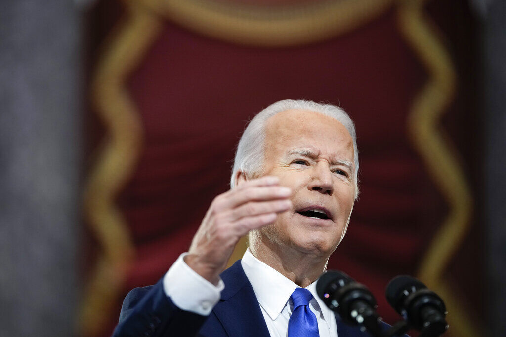 Capitol Riot Anniversary Biden